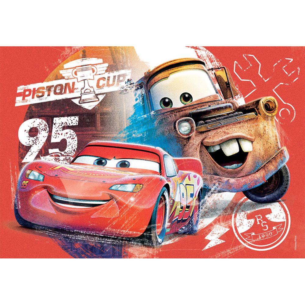 Puzzle Clementoni, Disney Cars, 2 x 20 piese
