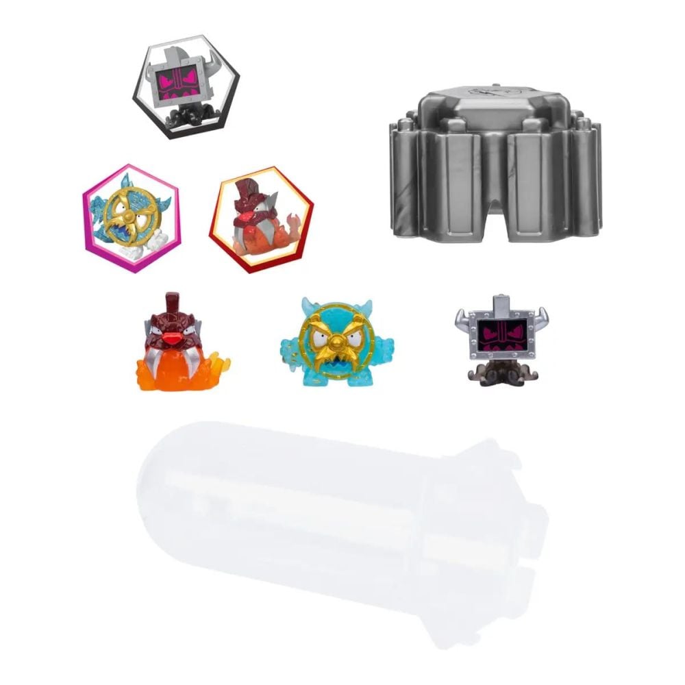 Set 3 figurine surpriza, Mr Beast Lab Swarms, S4, Battle Fusion