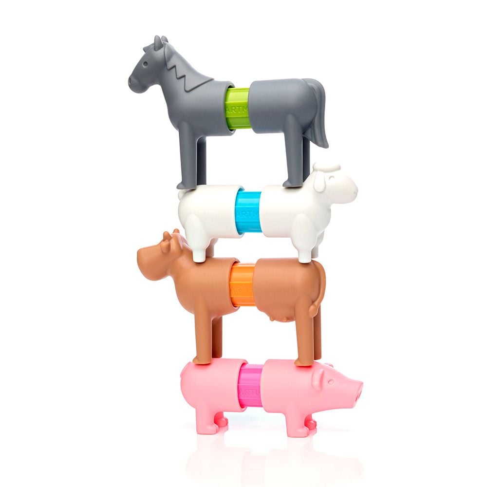 Joc magnetic, Smart Max, Primele mele animale de ferma, 16 piese