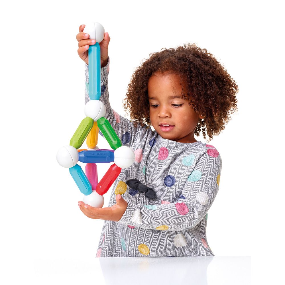 Joc magnetic, Smart Max, Primul meu set de constructor, 20 piese