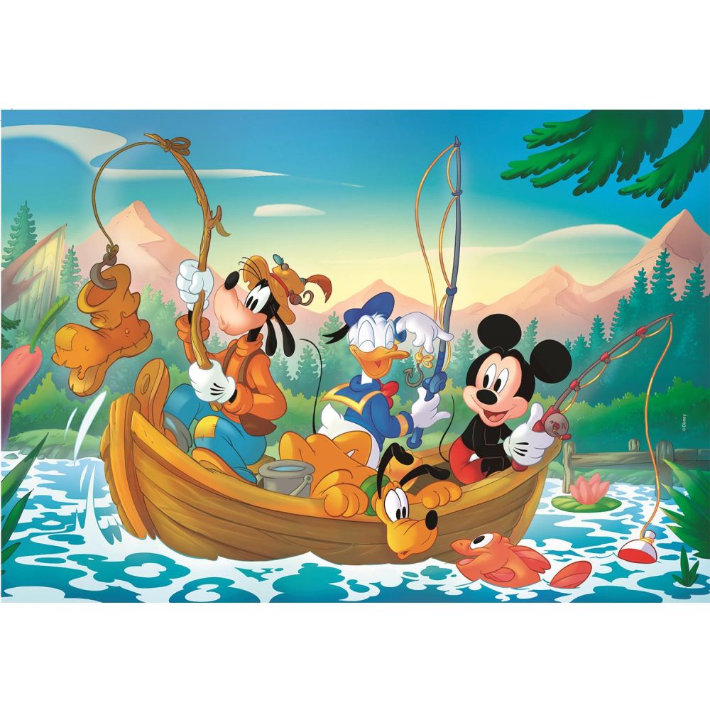 Puzzle Clementoni Disney Mickey Mouse si prietenii sai, 3 x 48 piese