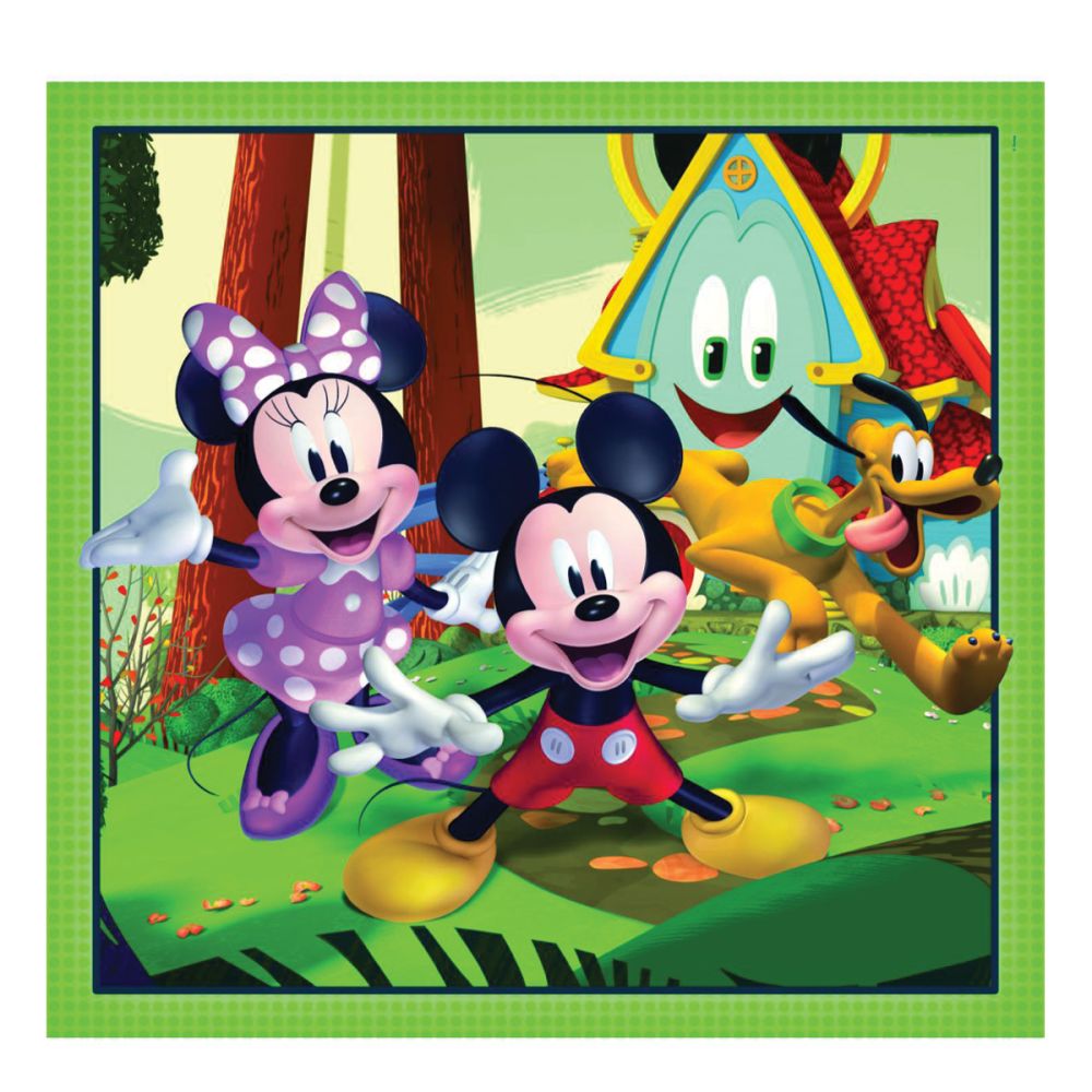 Puzzle Clementoni, Disney Mickey Mouse, 3 x 48 piese