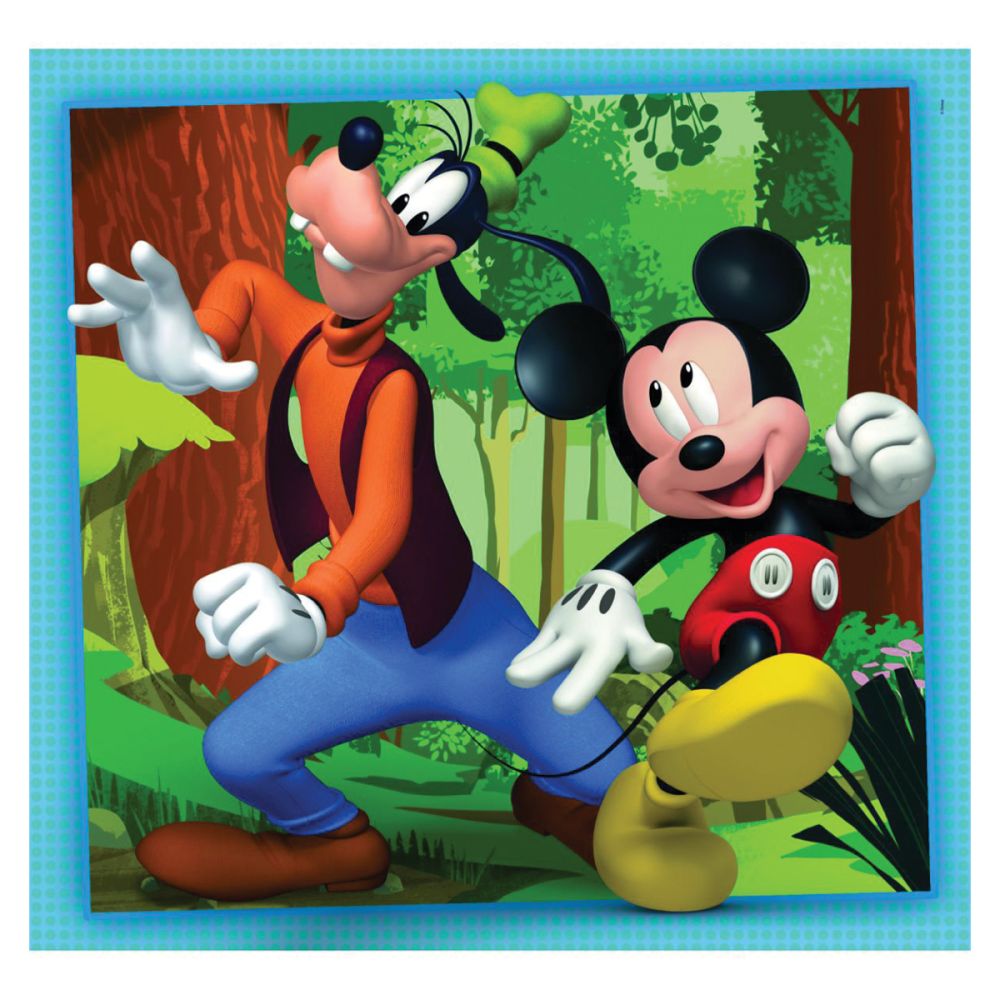 Puzzle Clementoni, Disney Mickey Mouse, 3 x 48 piese