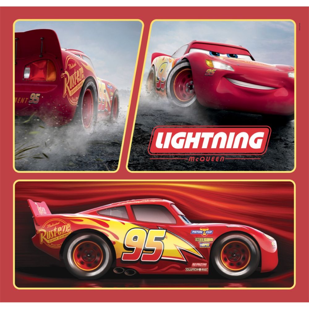 Puzzle Clementoni, Disney Cars, 3 x 48 piese | Noriel