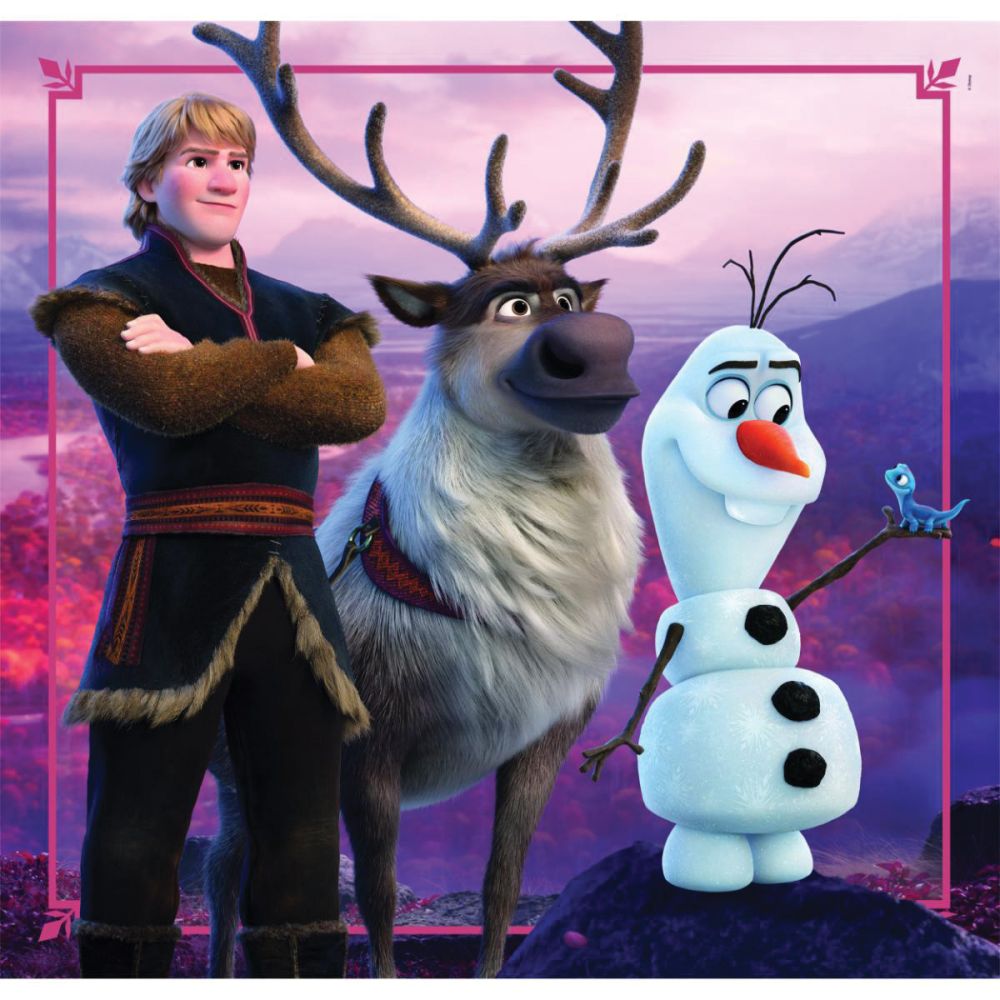 Puzzle Clementoni, Disney Frozen, 3 x 48 piese