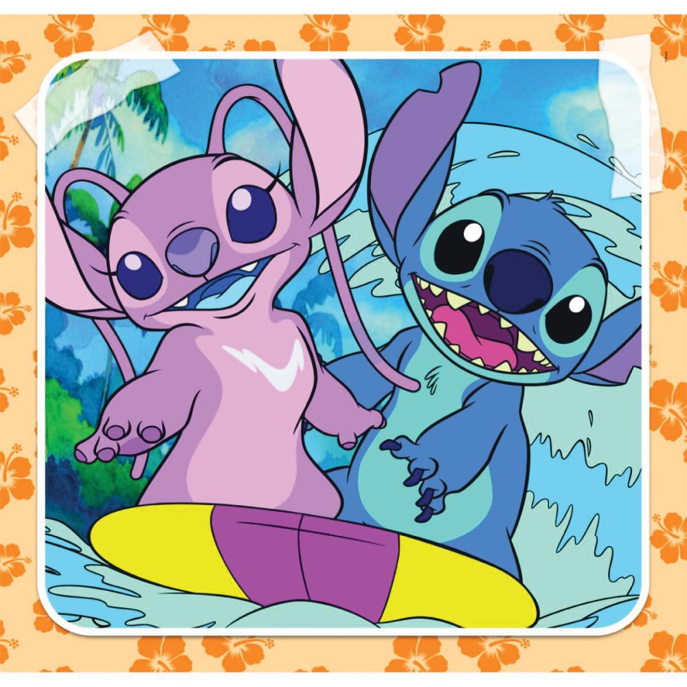 Puzzle Clementoni, Disney Stitch, 3 x 48 piese