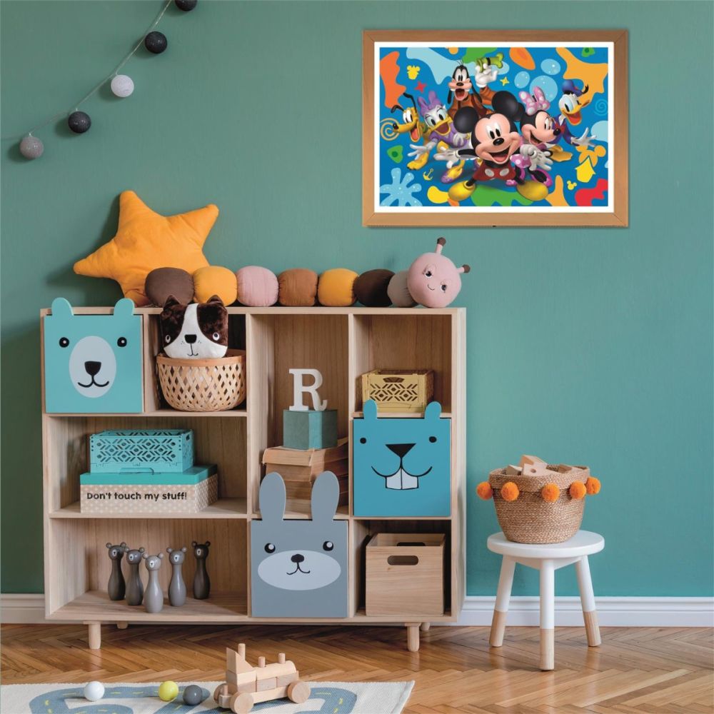 Puzzle Clementoni Disney Mickey Mouse si prietenii sai, 104 piese