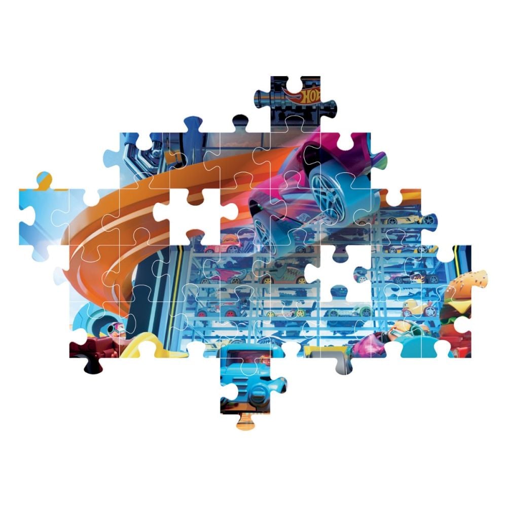 Puzzle Clementoni, Hot Wheels, Super, 104 piese