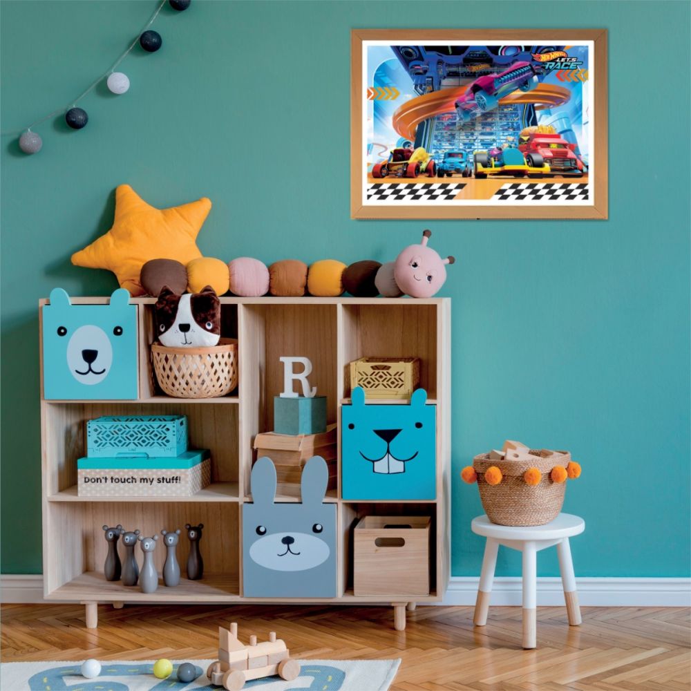 Puzzle Clementoni, Hot Wheels, Super, 104 piese