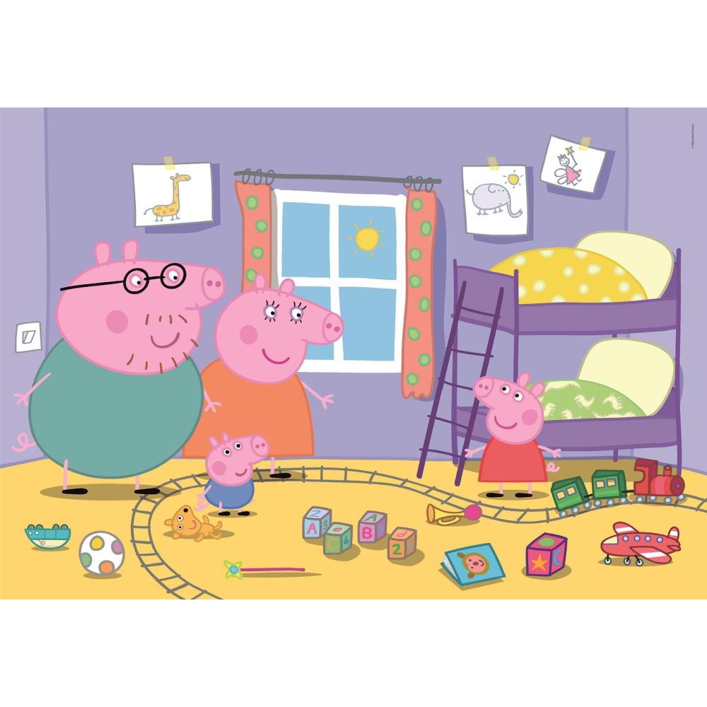 Puzzle Clementoni, Maxi, Peppa Pig, 60 piese