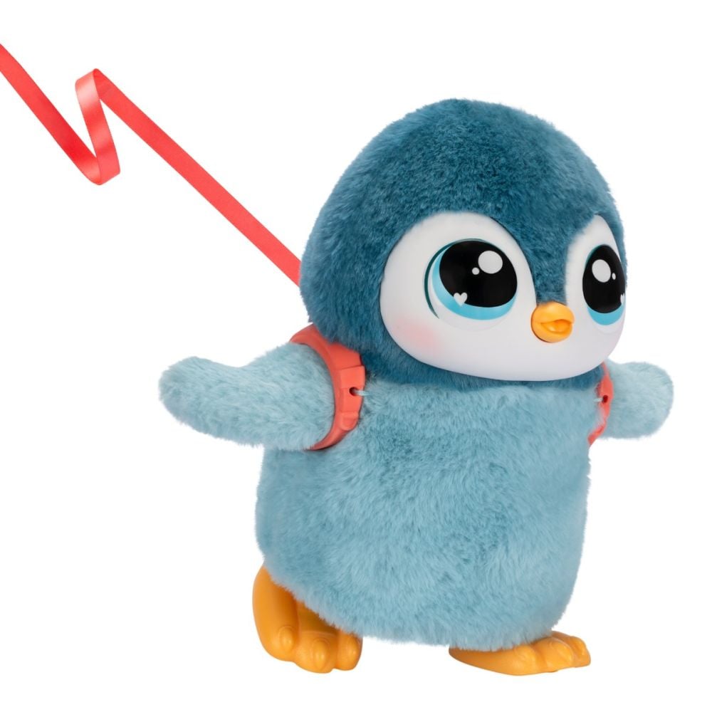Jucarie de plus interactiva, Little Live Pets, Pinguin, Waddles
