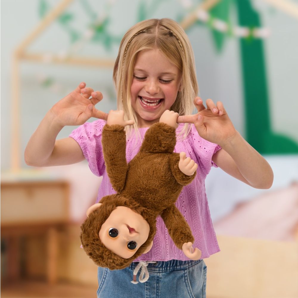 Jucarie de plus interactiva, Little Live Pets, My Baby Monkey, Mango