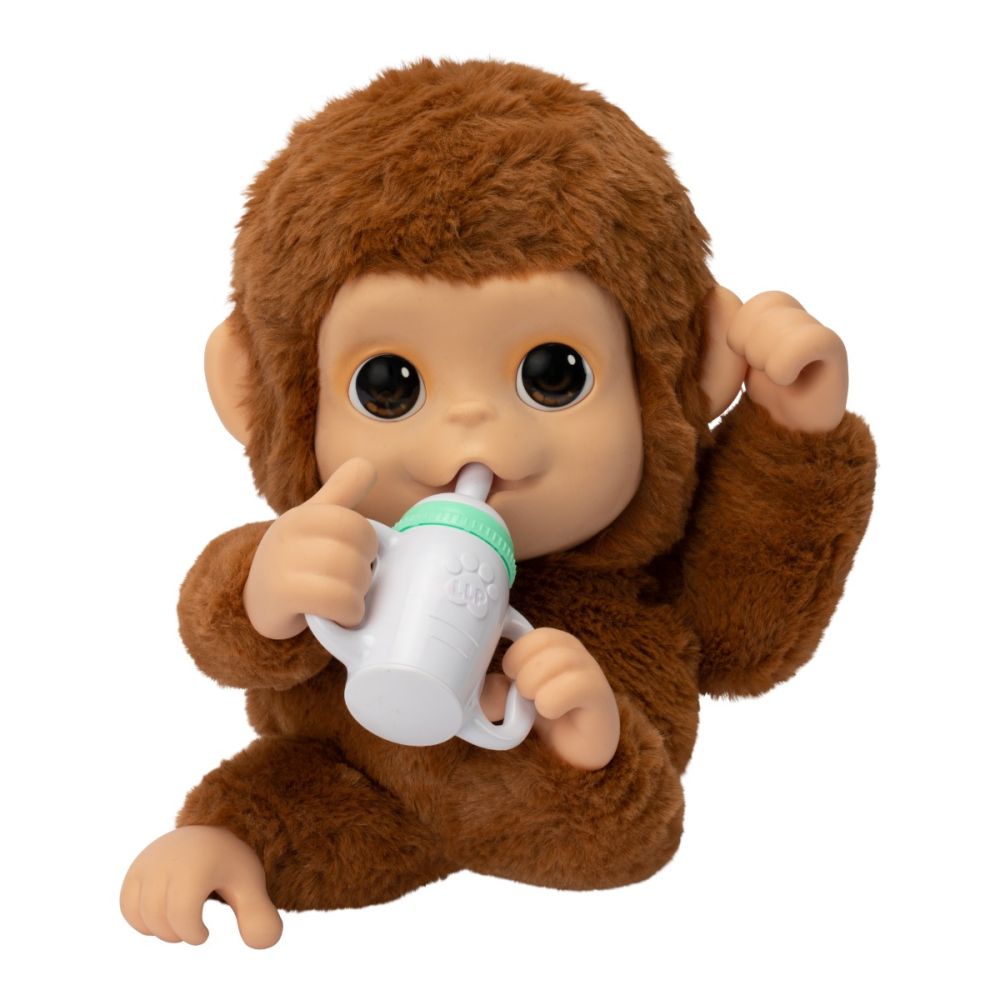 Jucarie de plus interactiva, Little Live Pets, My Baby Monkey, Mango