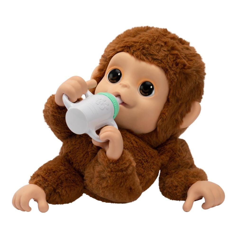 Jucarie de plus interactiva, Little Live Pets, My Baby Monkey, Mango