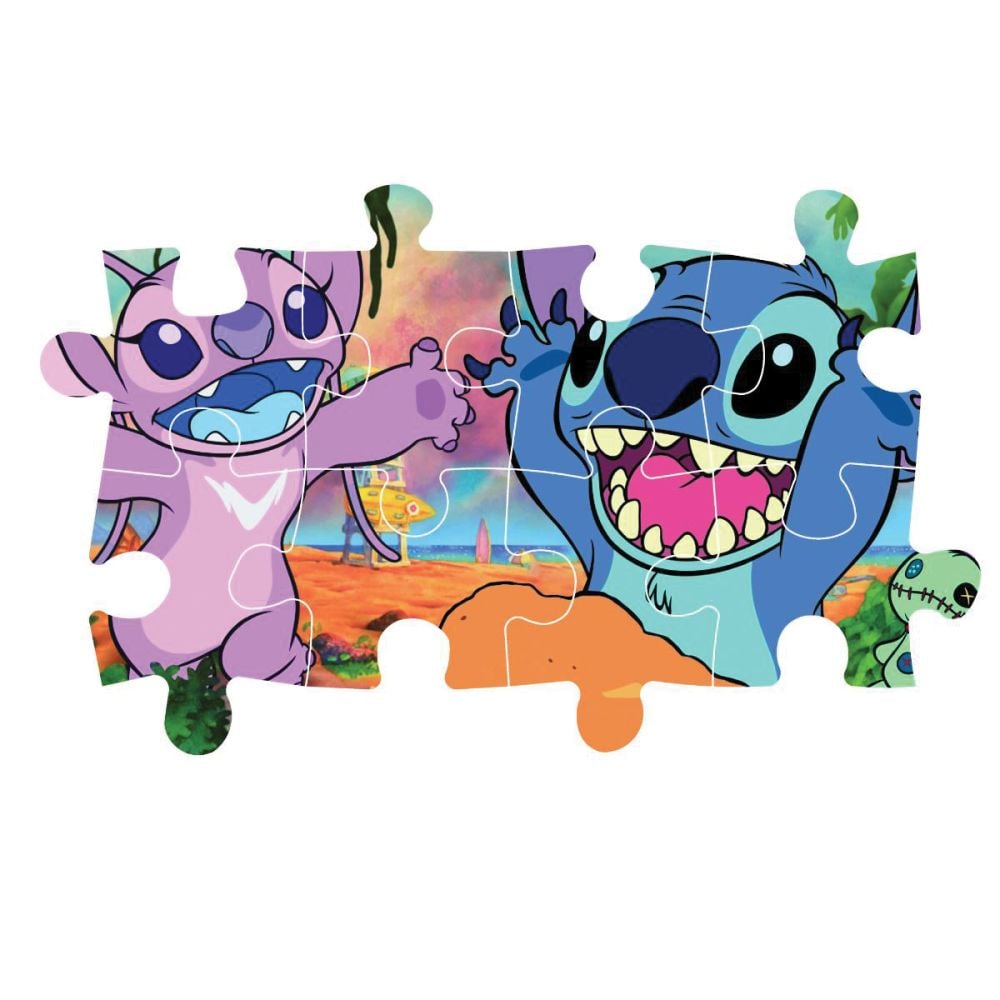 Puzzle Clementoni, Maxi, Disney Stitch, 60 piese