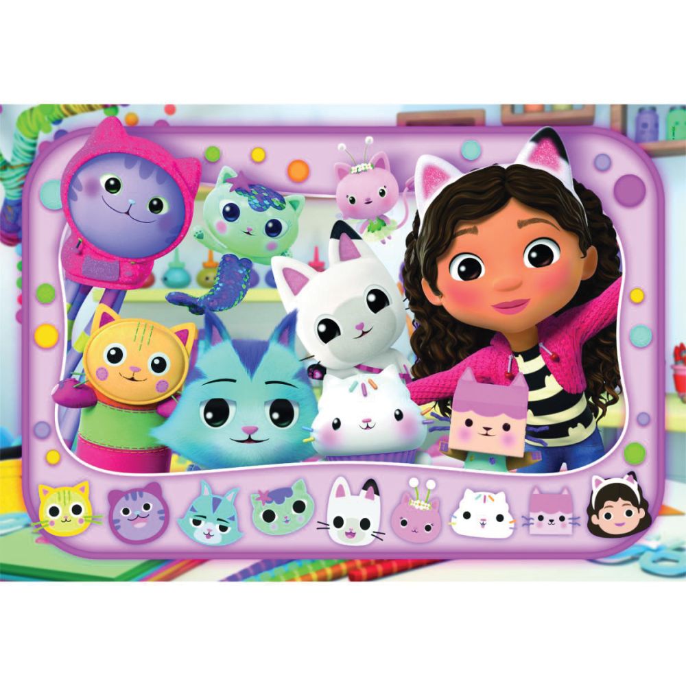 Puzzle Clementoni, Maxi, Gabbys Dollhouse, 60 piese | Noriel