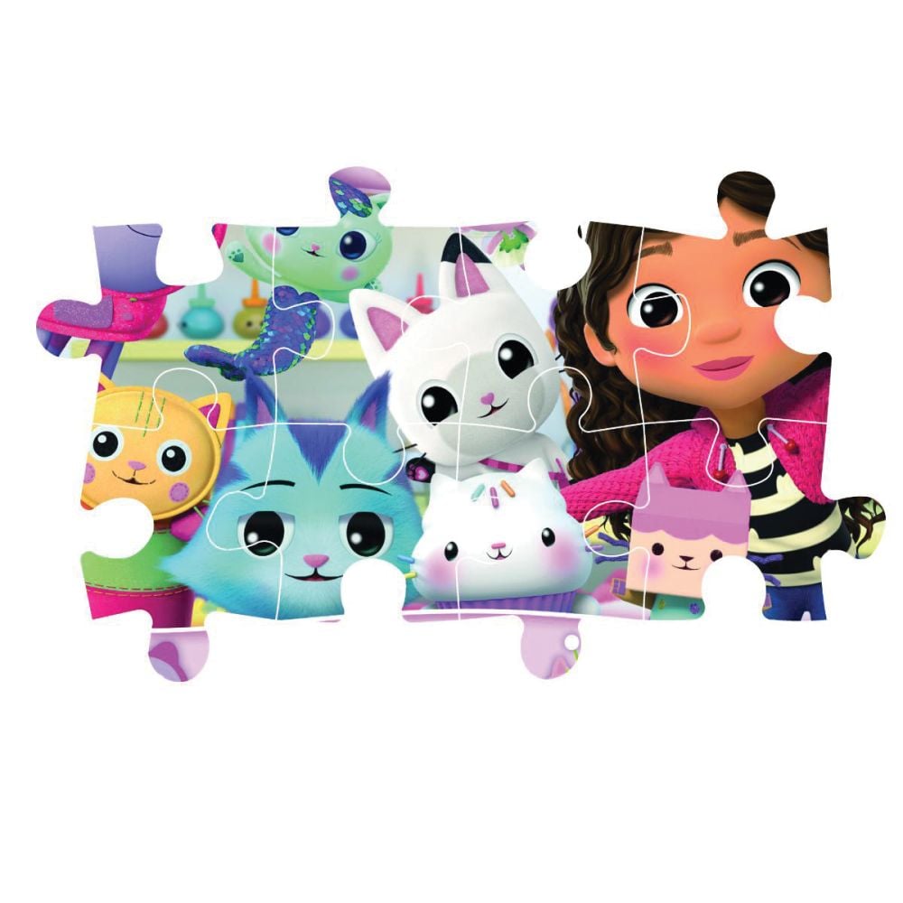 Puzzle Clementoni, Maxi, Gabbys Dollhouse, 60 piese | Noriel
