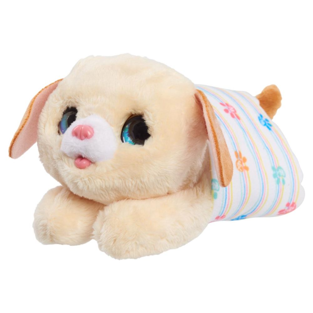 Jucarie de plus cu accesorii, FurReal, Catel, Portocaliu