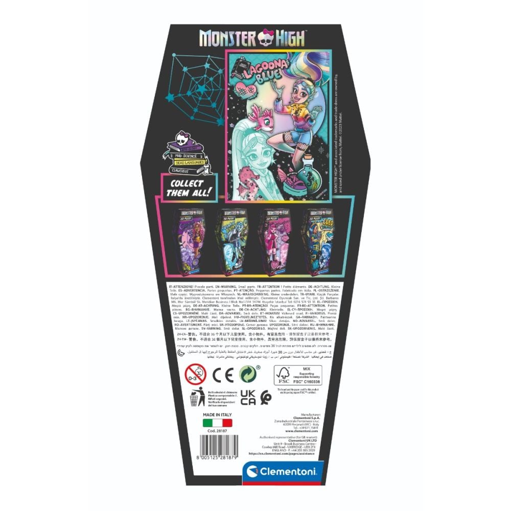 Puzzle Clementoni, Monster High, Lagoona Blue, 150 piese