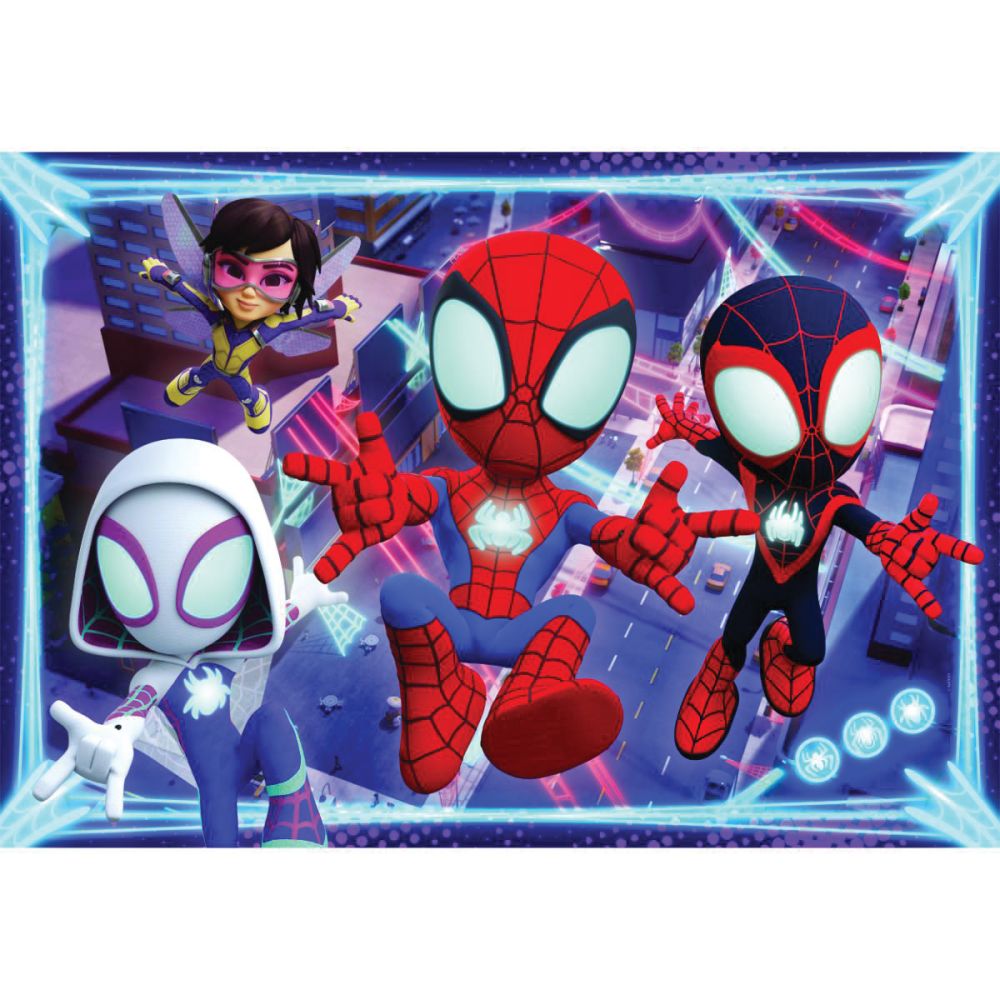 Puzzle Clementoni, Maxi, Spidey si prietenii sai Fantastici, 24 piese