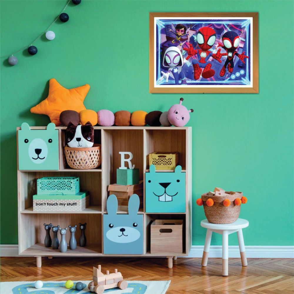 Puzzle Clementoni, Maxi, Spidey si prietenii sai Fantastici, 24 piese