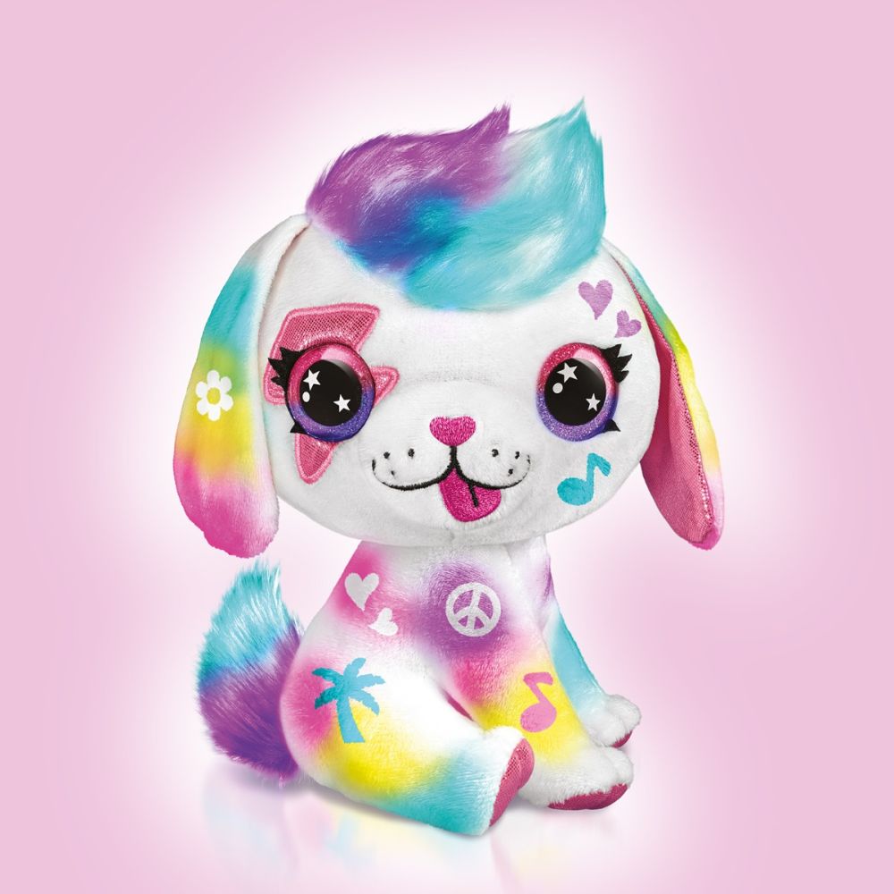 Jucarie de plus de colorat, Airbrush Plush, Puppy