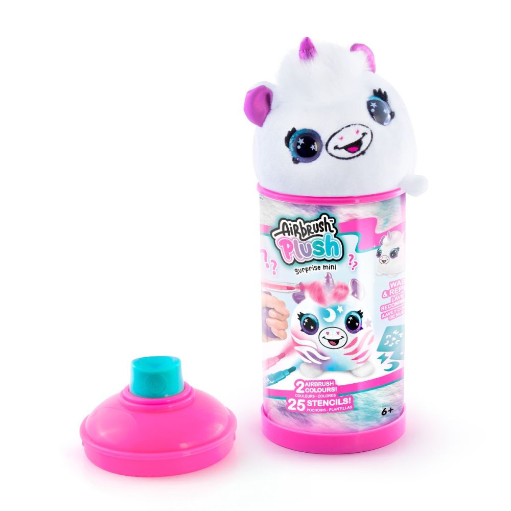 Mini jucarie de plus surpriza, Airbrush Plush | Noriel