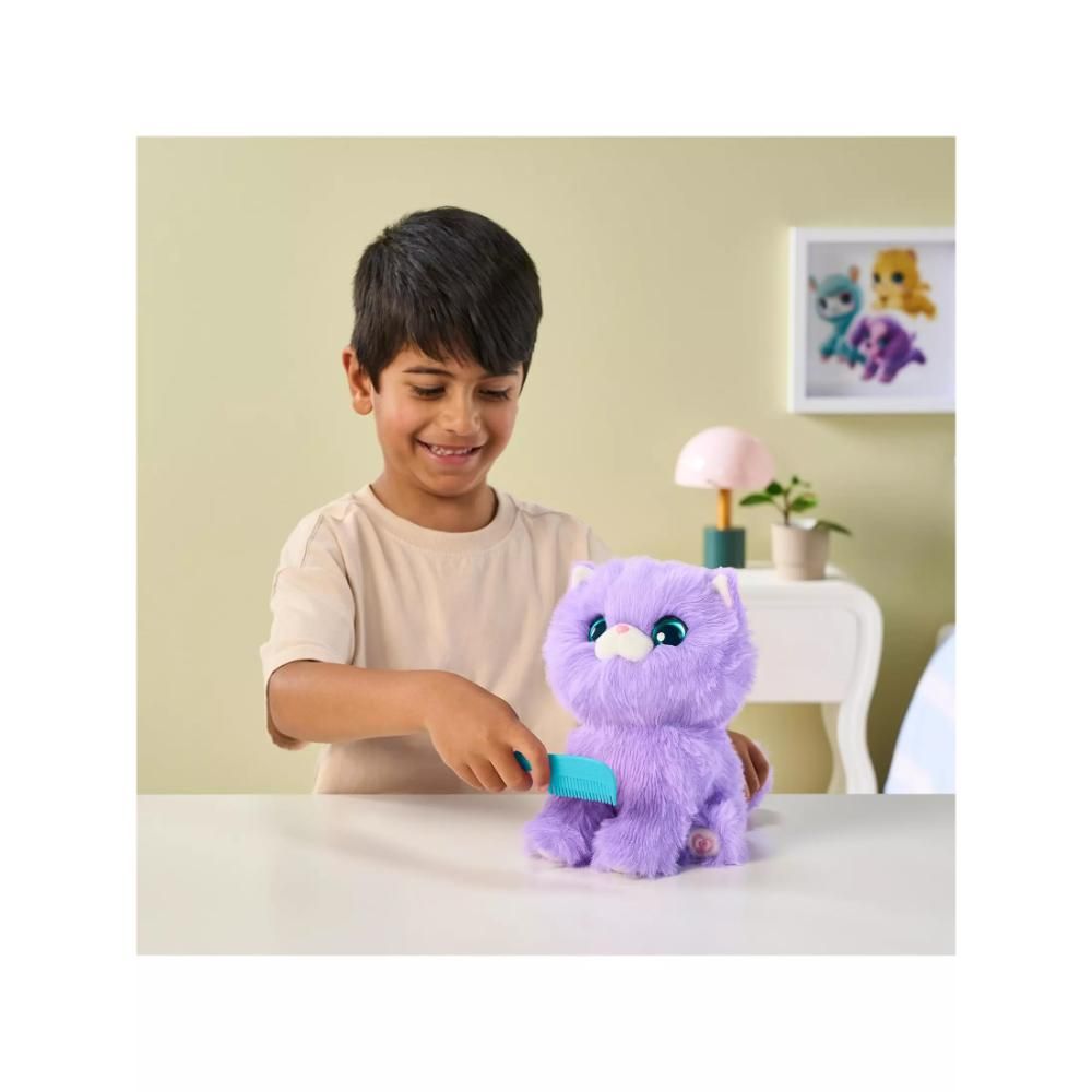 Set de joaca cu jucarie de plus surpriza, Scruff A Luvs, Animalut, S3