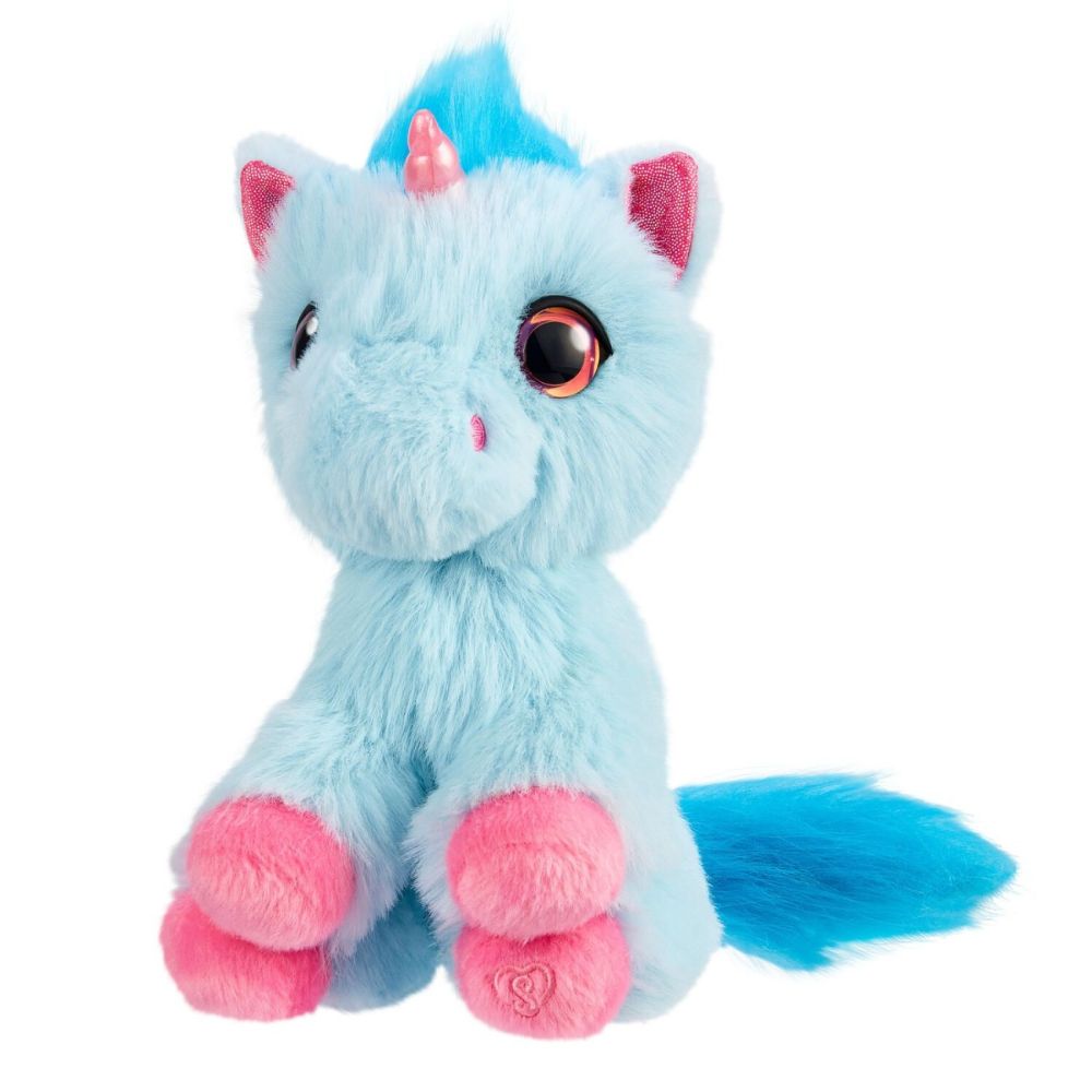 Set de joaca cu 2 jucarii de plus surpriza, Scruff A Luvs, Unicorn, S3