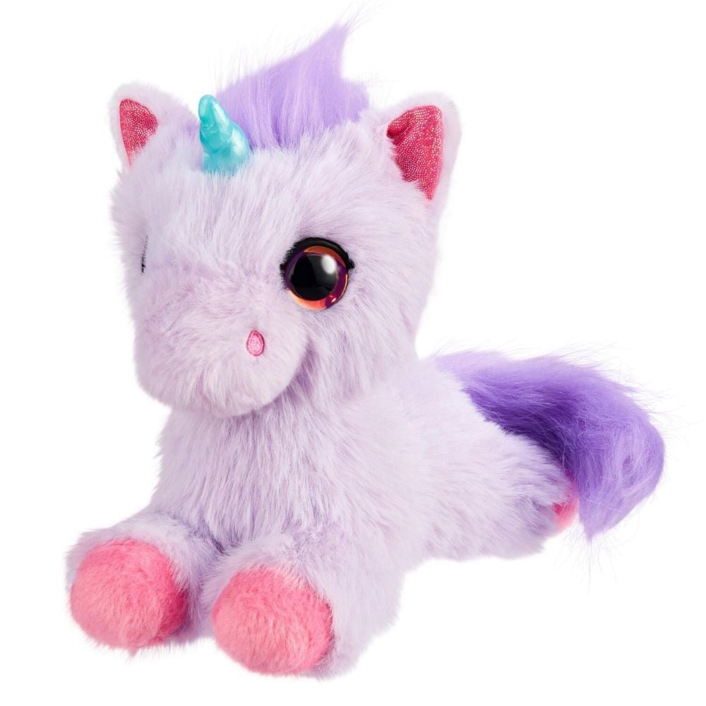 Set de joaca cu 2 jucarii de plus surpriza, Scruff A Luvs, Unicorn, S3