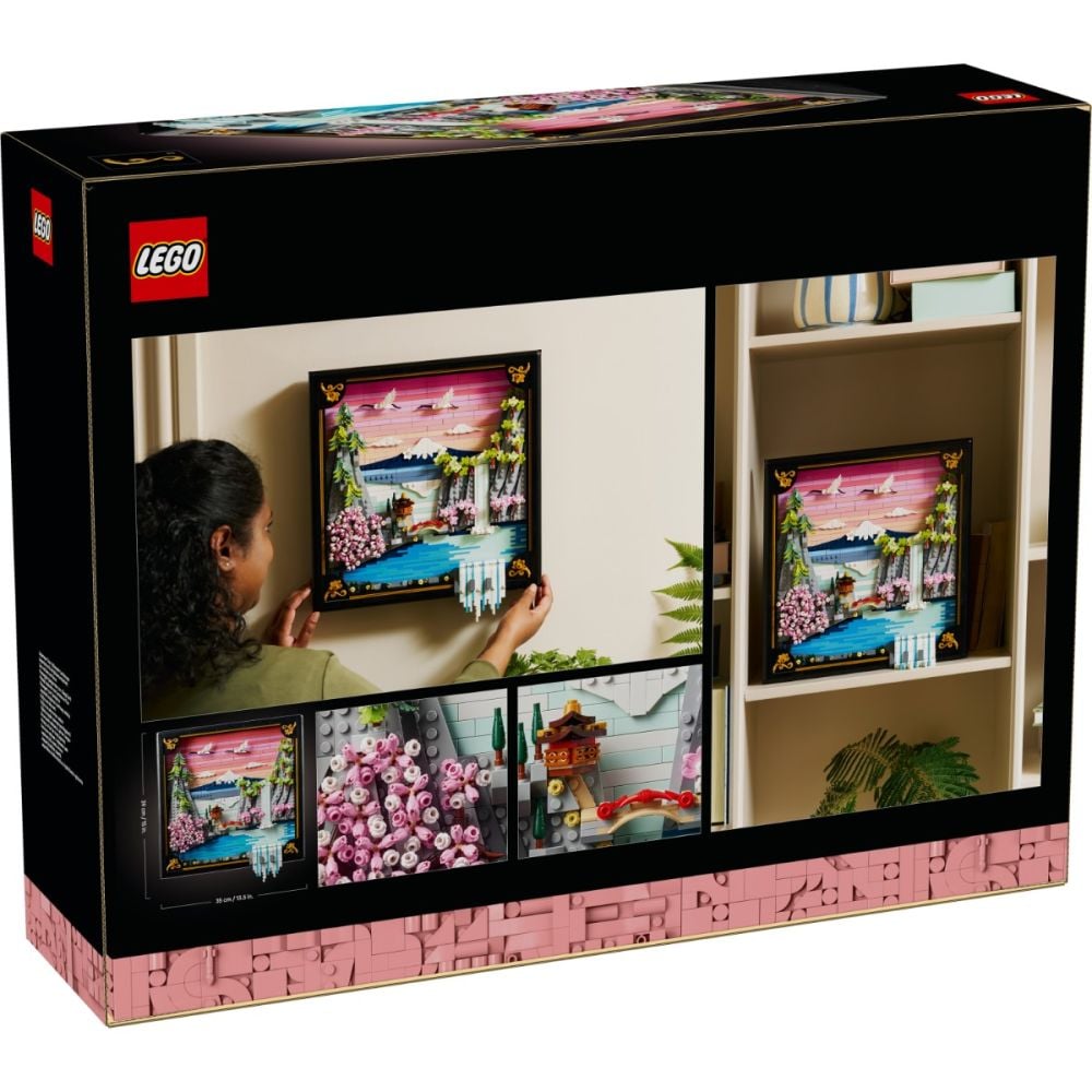 LEGO® Art - Peisaj cu flori de cires japonez (31218)