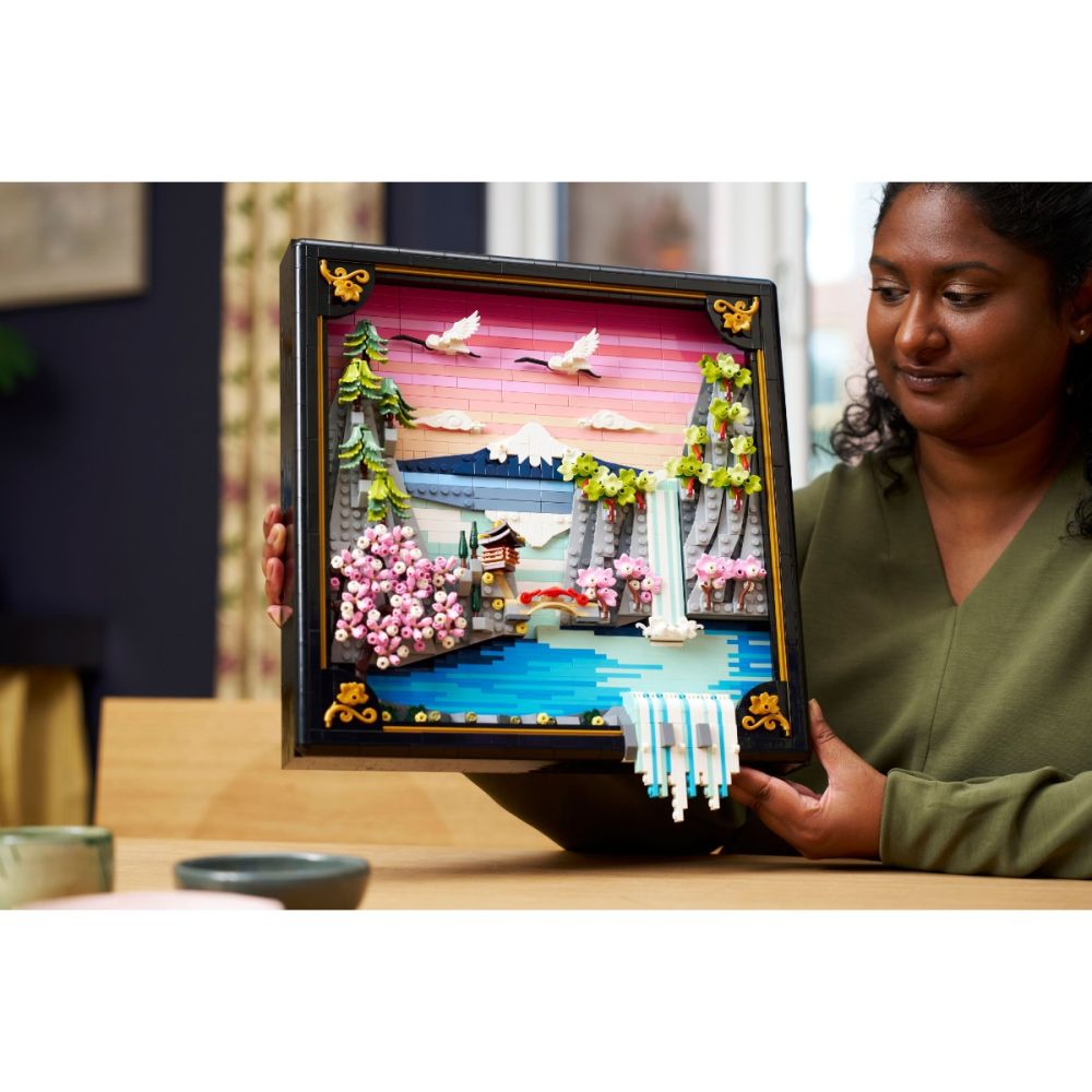 LEGO® Art - Peisaj cu flori de cires japonez (31218)
