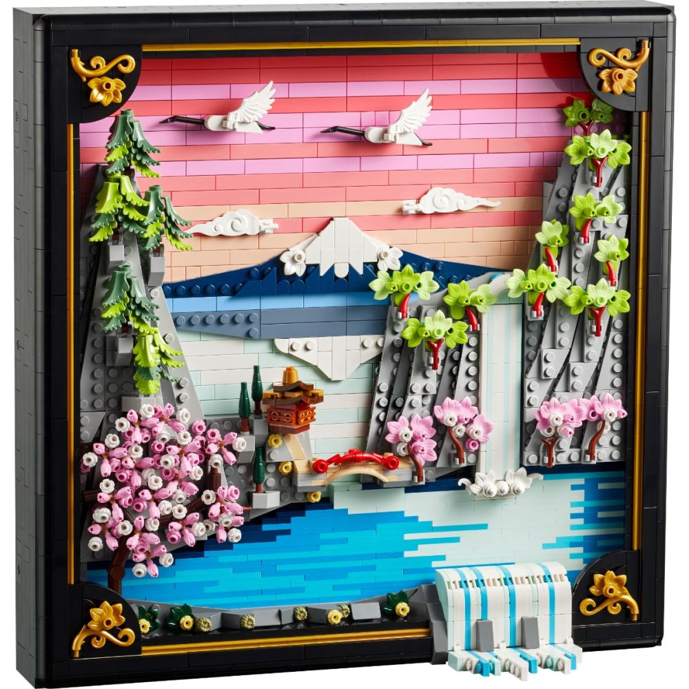 LEGO® Art - Peisaj cu flori de cires japonez (31218)