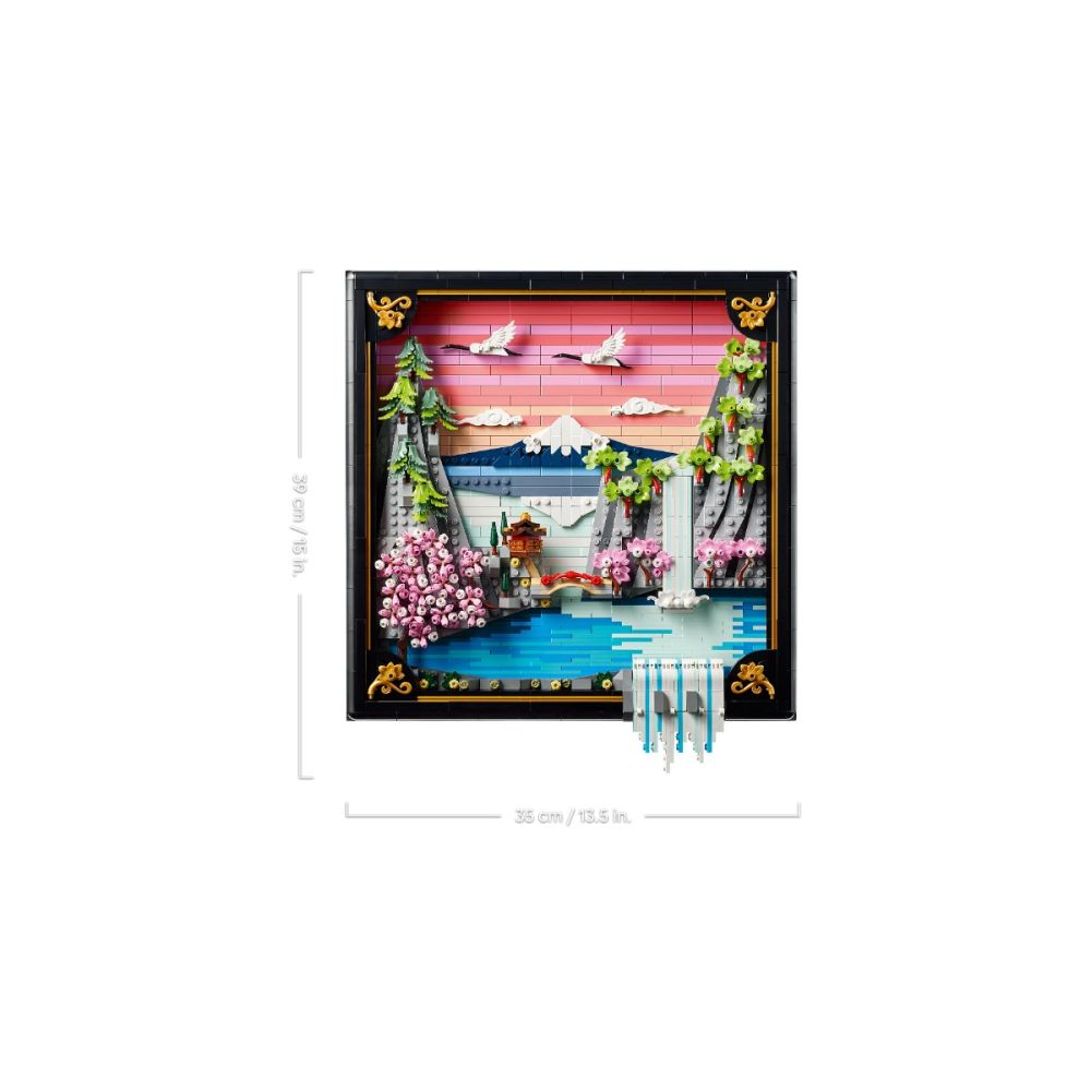 LEGO® Art - Peisaj cu flori de cires japonez (31218)