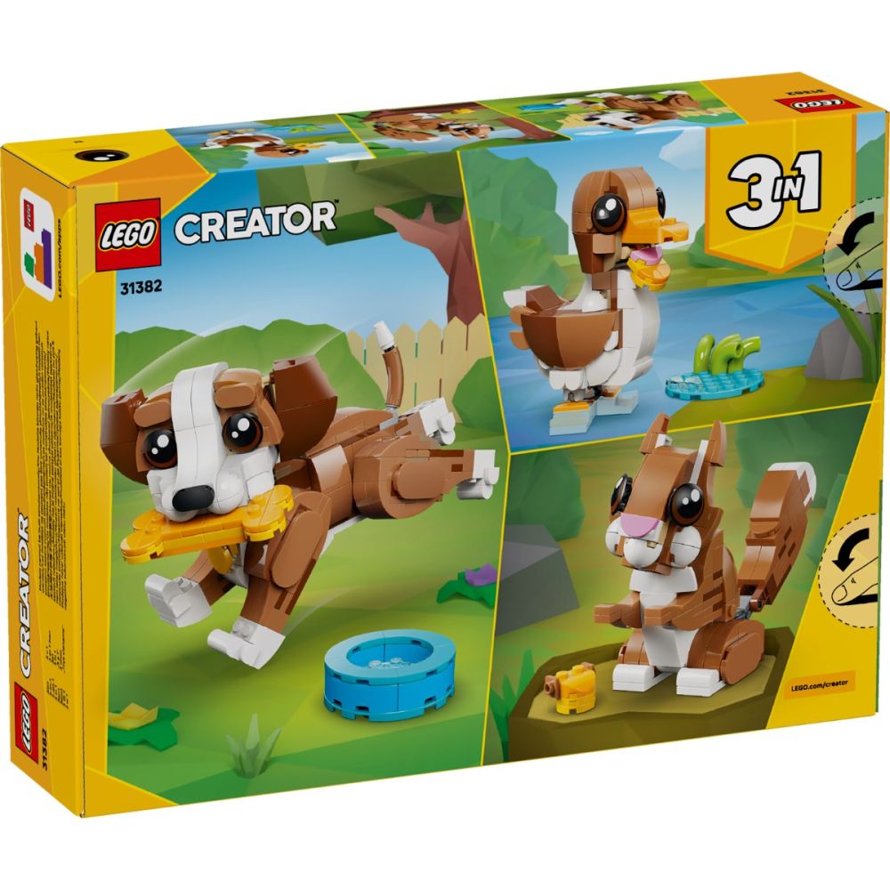 LEGO® Creator - Animale adorabile: Catelus jucaus (31382)