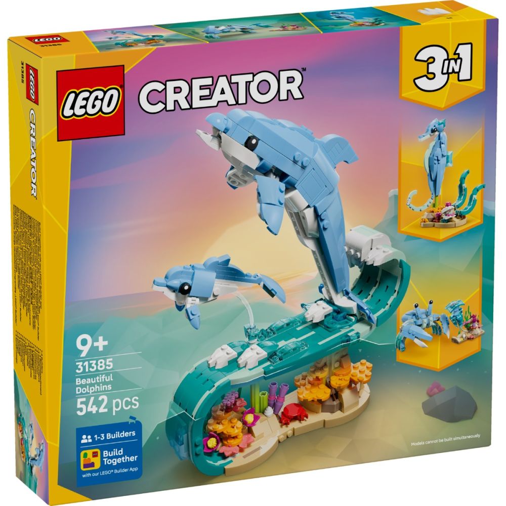 LEGO® Creator - Animale marine: Delfini superbi (31385) | Noriel