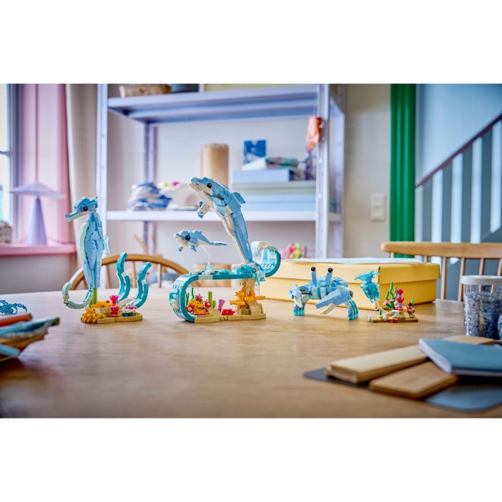Antonio Vitari 「Creator of Toys」　絶版本 LEGO® Creator - Animale marine: Delfini superbi (31385) | Noriel