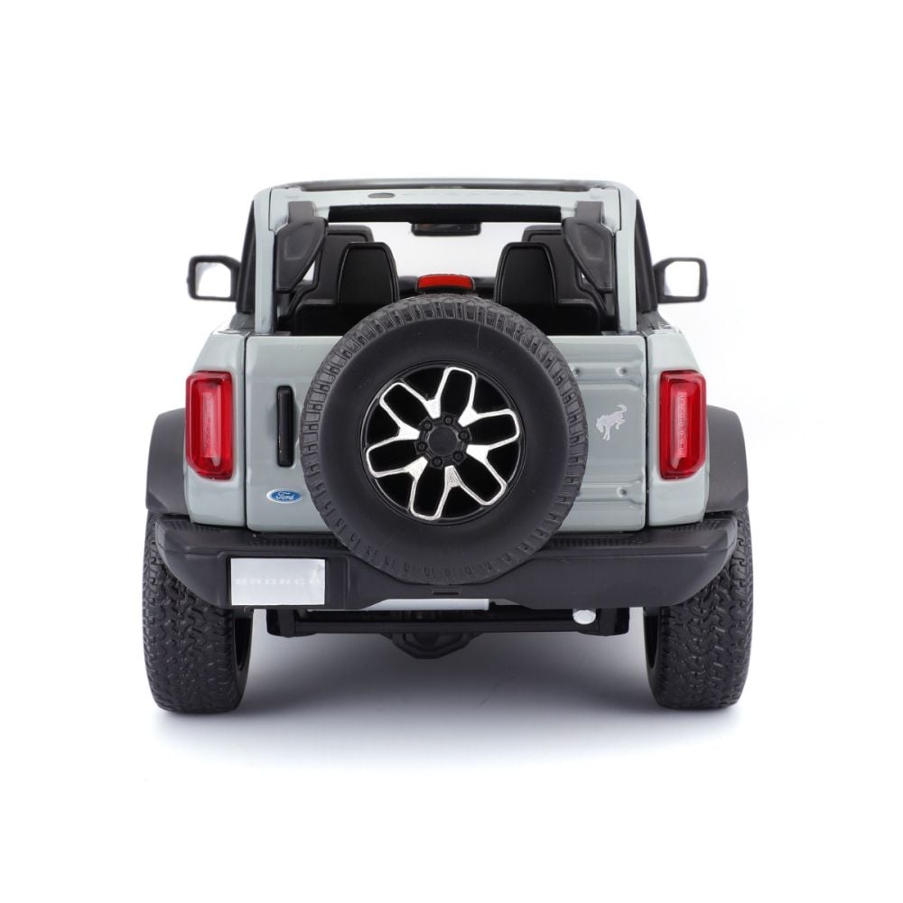 Masina metalica, Maisto, Ford Bronco Badlands 2021, 1:18, Gri