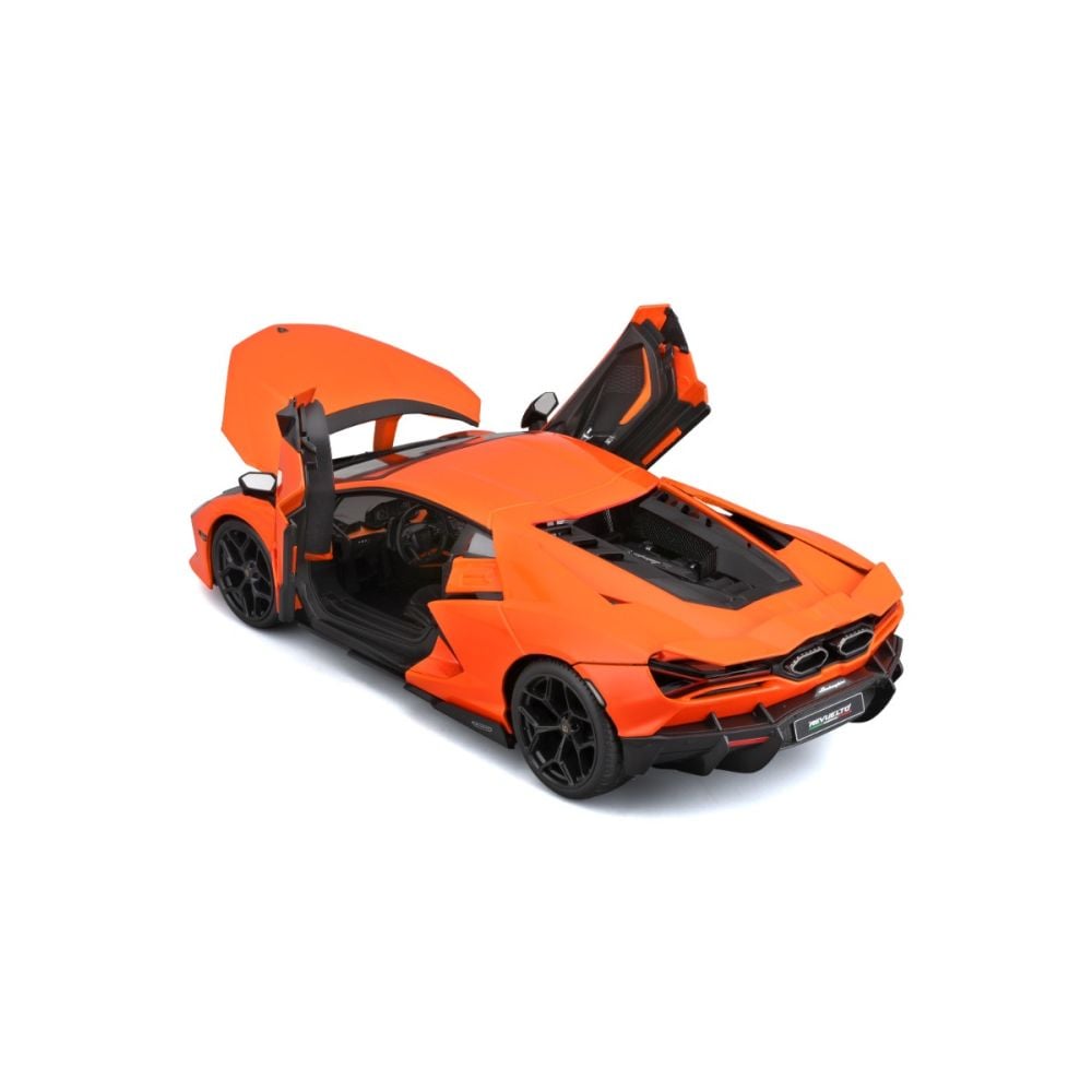 Masina din metal, Maisto, Lamborghini Revuelto, 1:18, Portocaliu