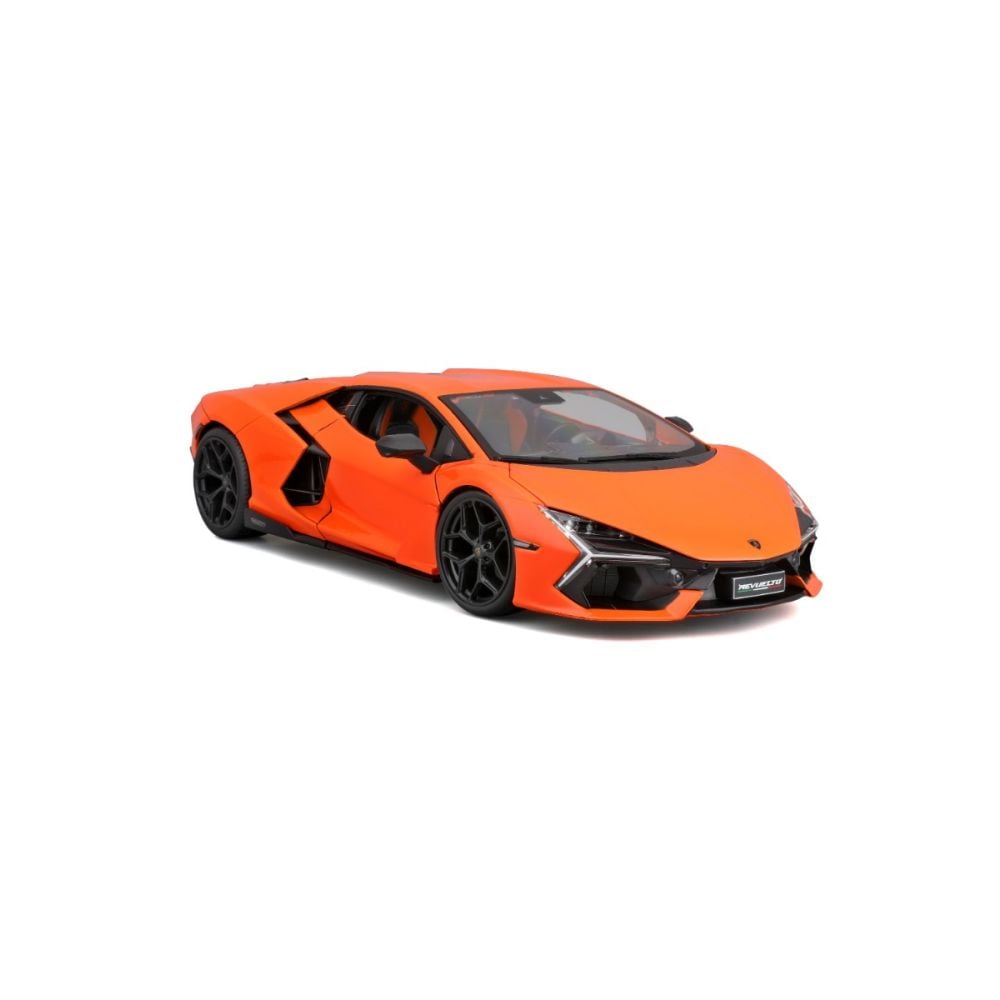 Masina din metal, Maisto, Lamborghini Revuelto, 1:18, Portocaliu
