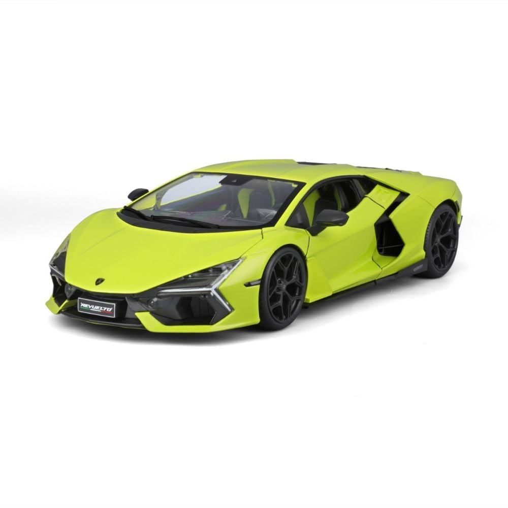 Masina din metal, Maisto, Lamborghini Revuelto, 1:18, Verde