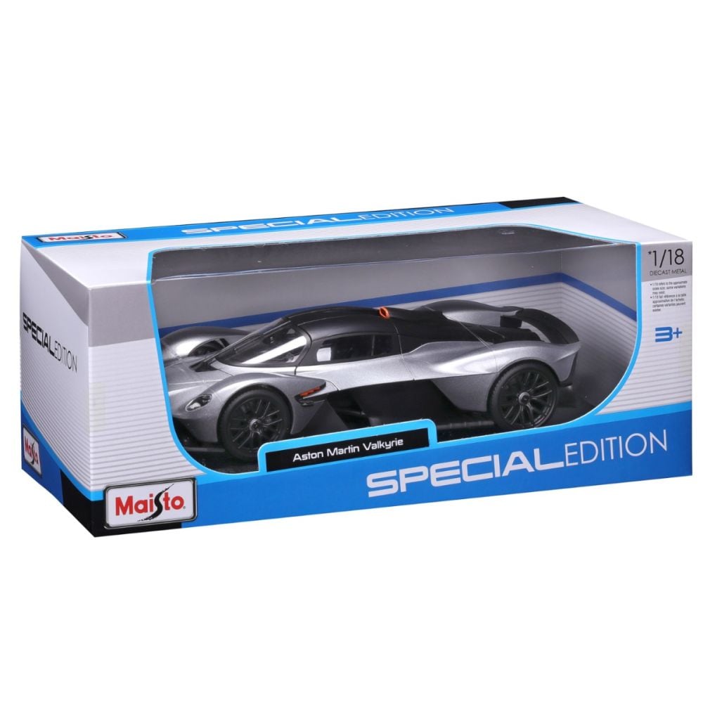 Macheta metalica, Maisto, Aston Martin Valkyrie, 1:18, Gri