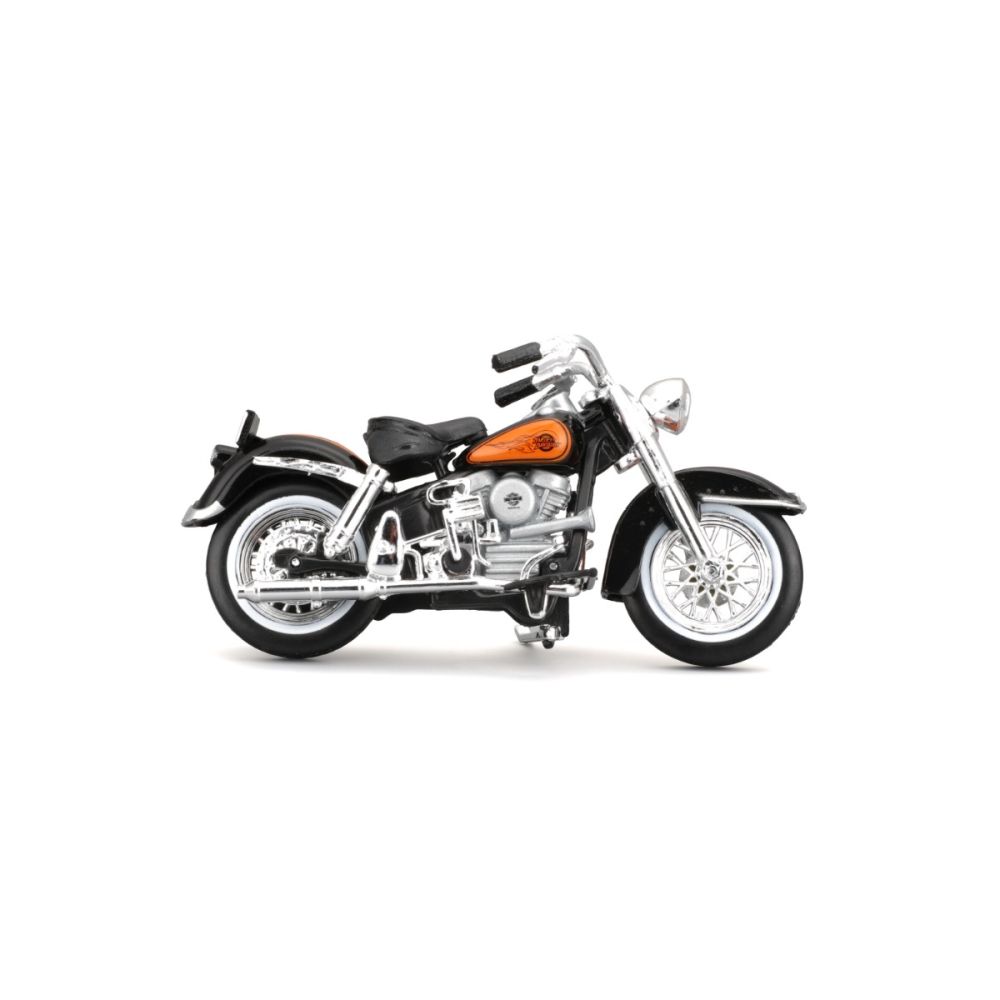 Set masina si motocicleta, Maisto, H-D Custom, 1948 Ford F1 Pick Up si 1958 FLH Duo Glide, 1:24