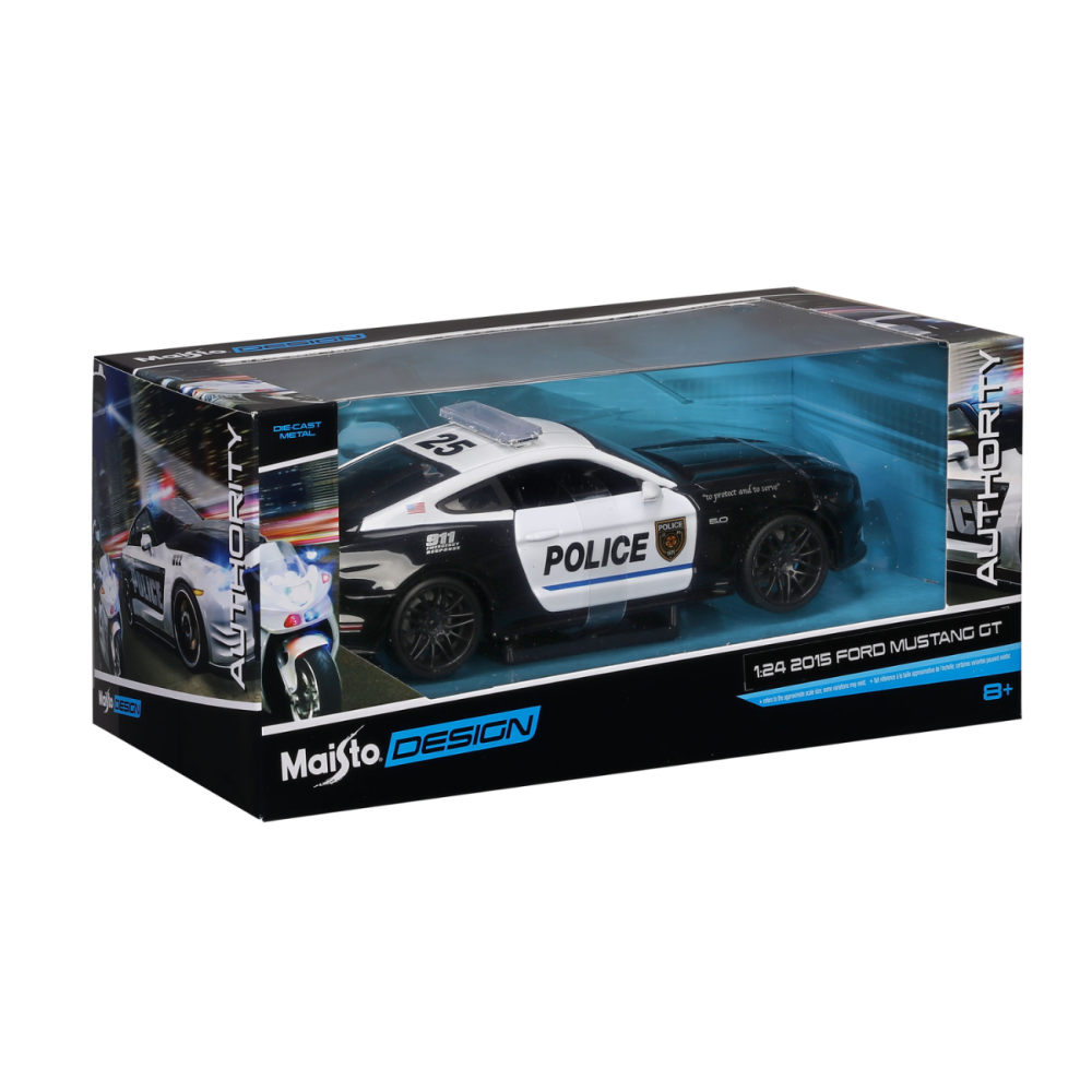 Masina din metal, Maisto, Design Authority, 2015 Ford Mustang GT, 1:24