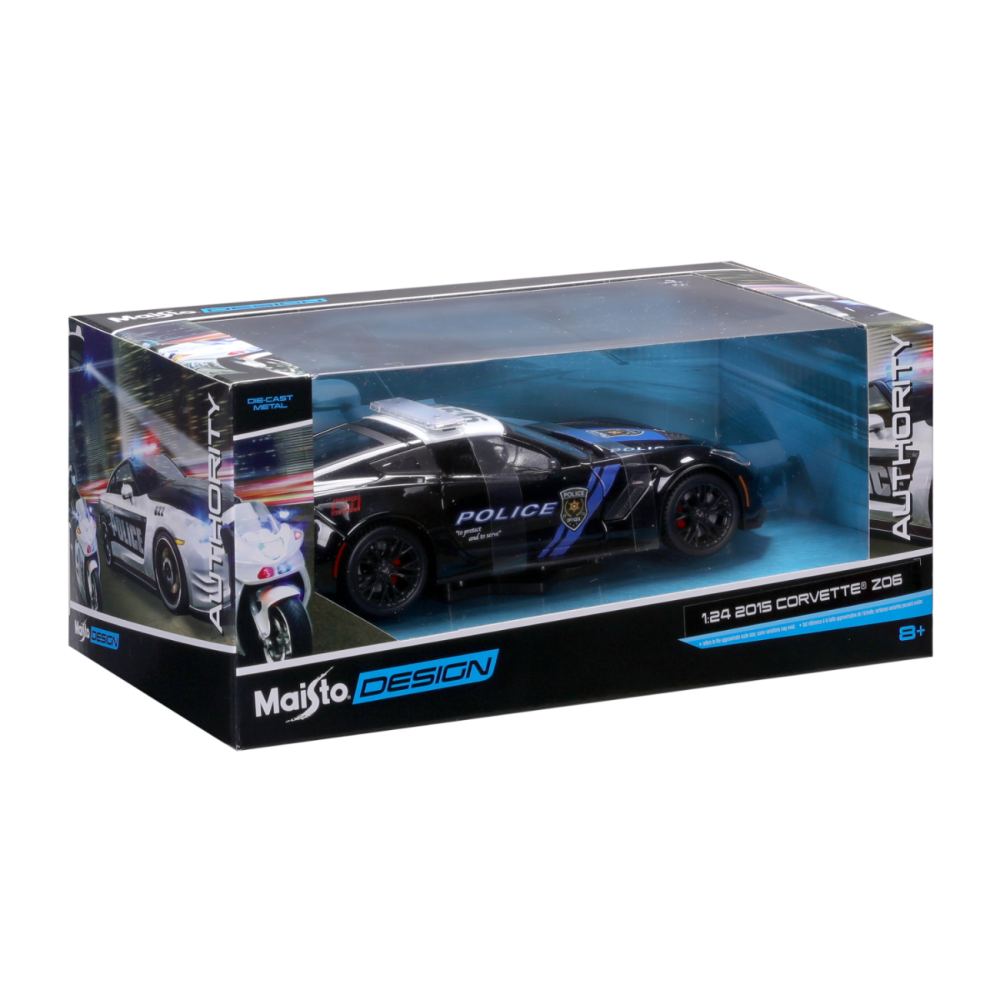 Masina din metal, Maisto, Design Authority, 2015 Corvette ZO6, 1:24