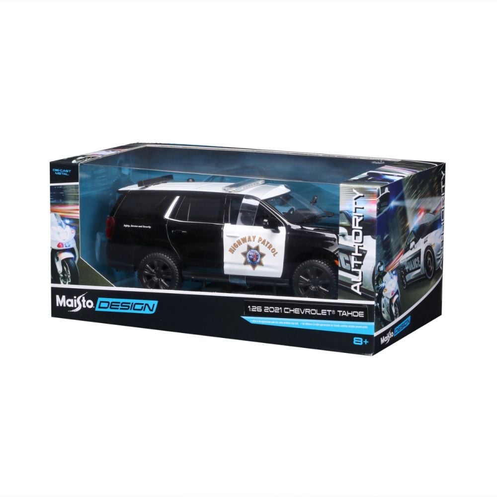 Masina din metal, Maisto, Design Authority, 2021 Chevrolet Tahoe, 1:26