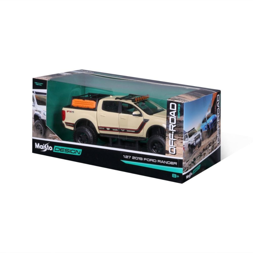 Masina din metal, Maisto, Design Off-Road Series, 2019 Ford Ranger, 1:27