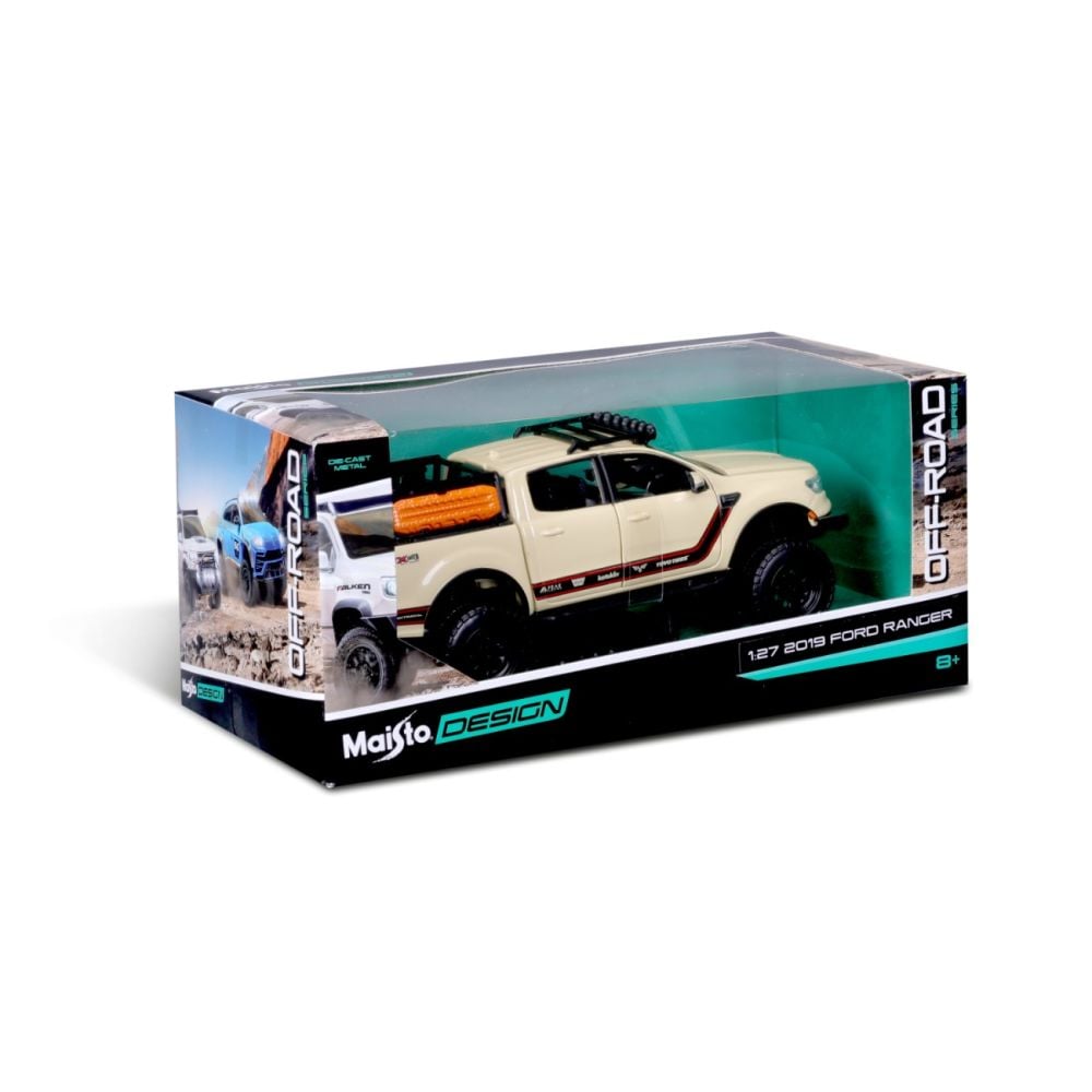 Masina din metal, Maisto, Design Off-Road Series, 2019 Ford Ranger, 1:27