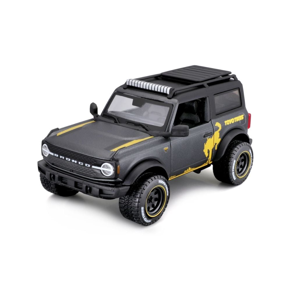 Masina din metal, Maisto, Design Off-Road Series, 2021 Ford Bronco Badlands, 1:24