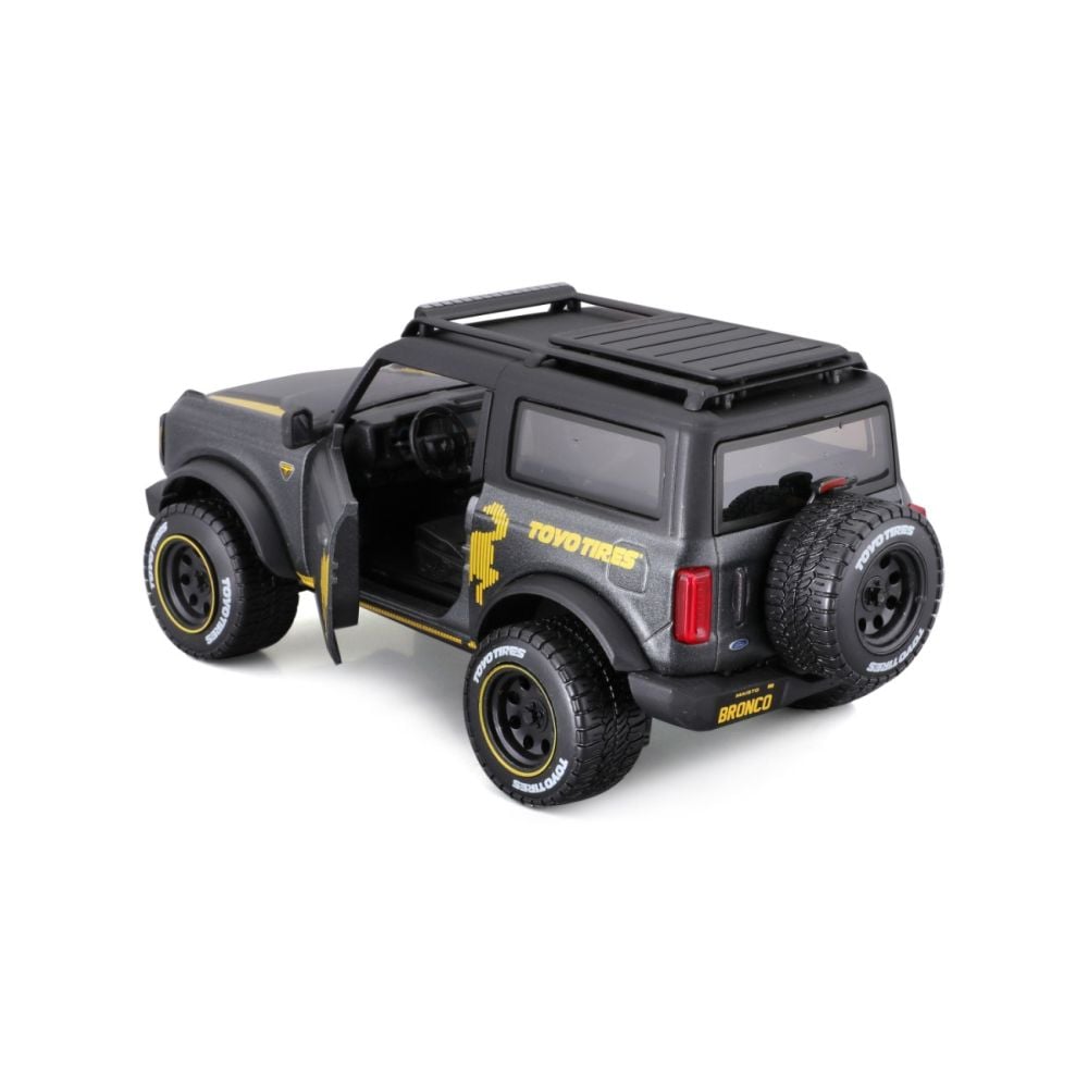 Masina din metal, Maisto, Design Off-Road Series, 2021 Ford Bronco Badlands, 1:24